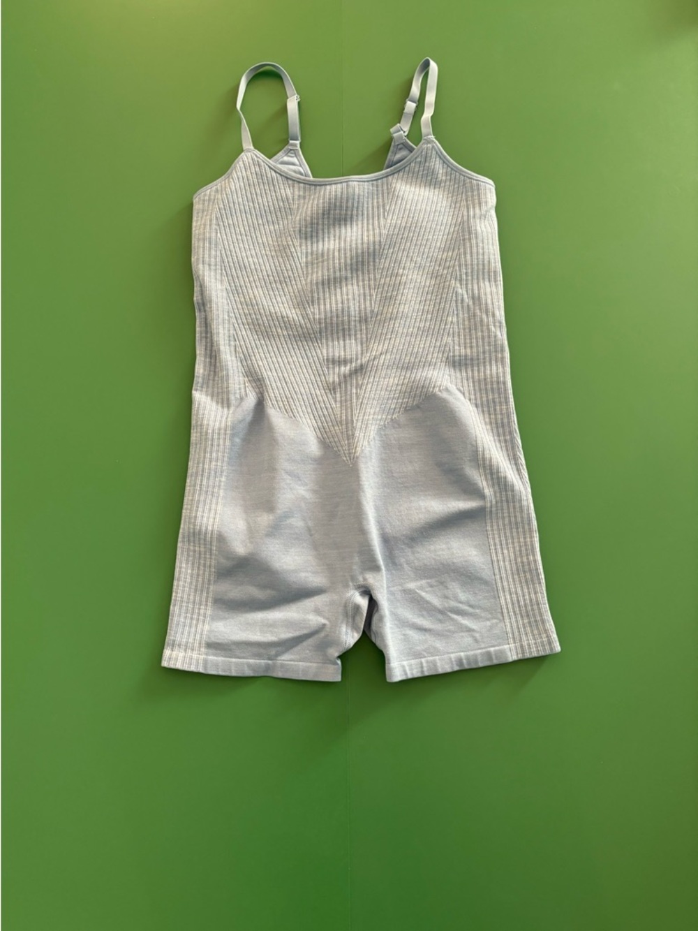 PINK Victoria's Secret Size S Women Light blue Ribbed Romper